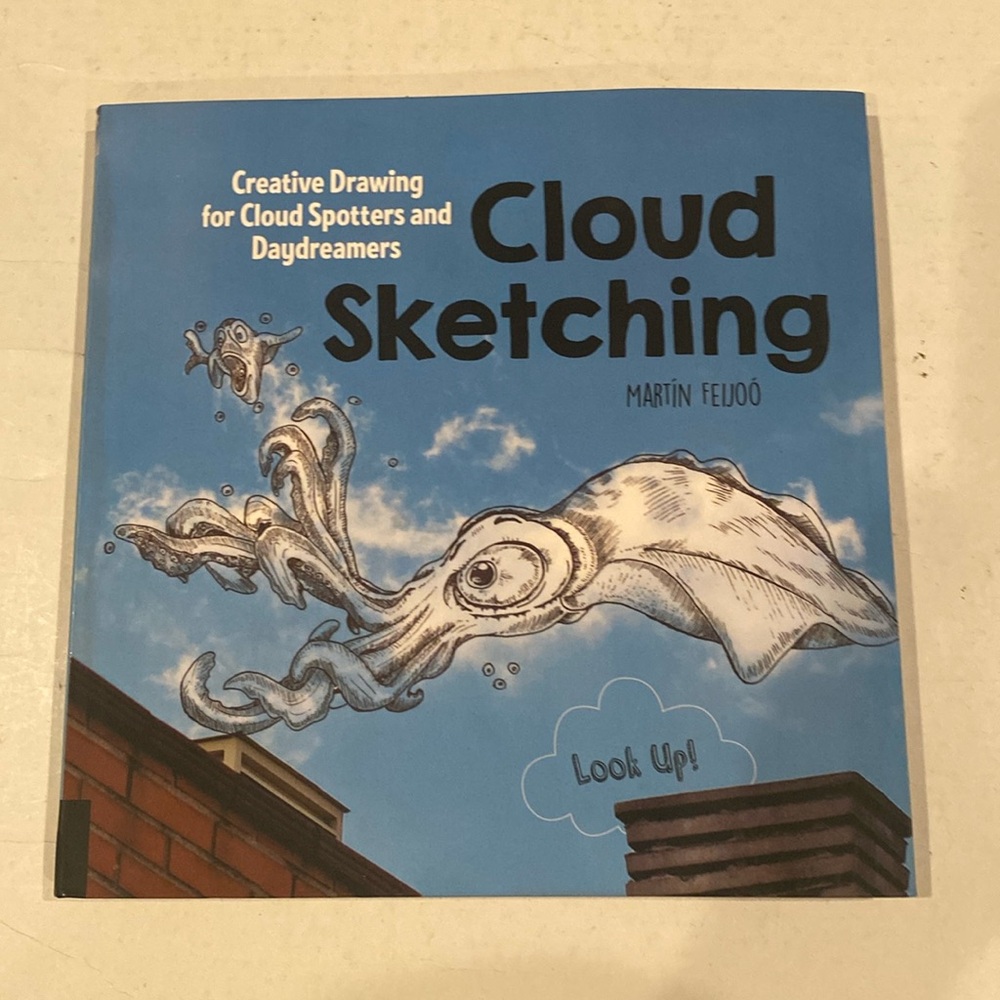 NWOT “Cloud Sketching,” Stiff Softcover